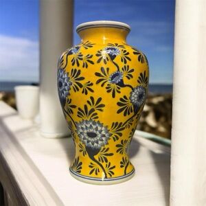 Vintage Vibrant Vase